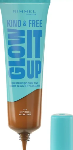 RimmelKind & Free Glow It Up Moisturising Skin Tint Rose Ivory 10