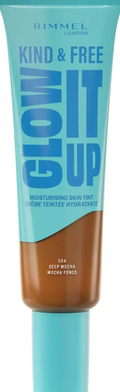 RimmelKind & Free Glow It Up Moisturising Skin Tint Rose Ivory 10