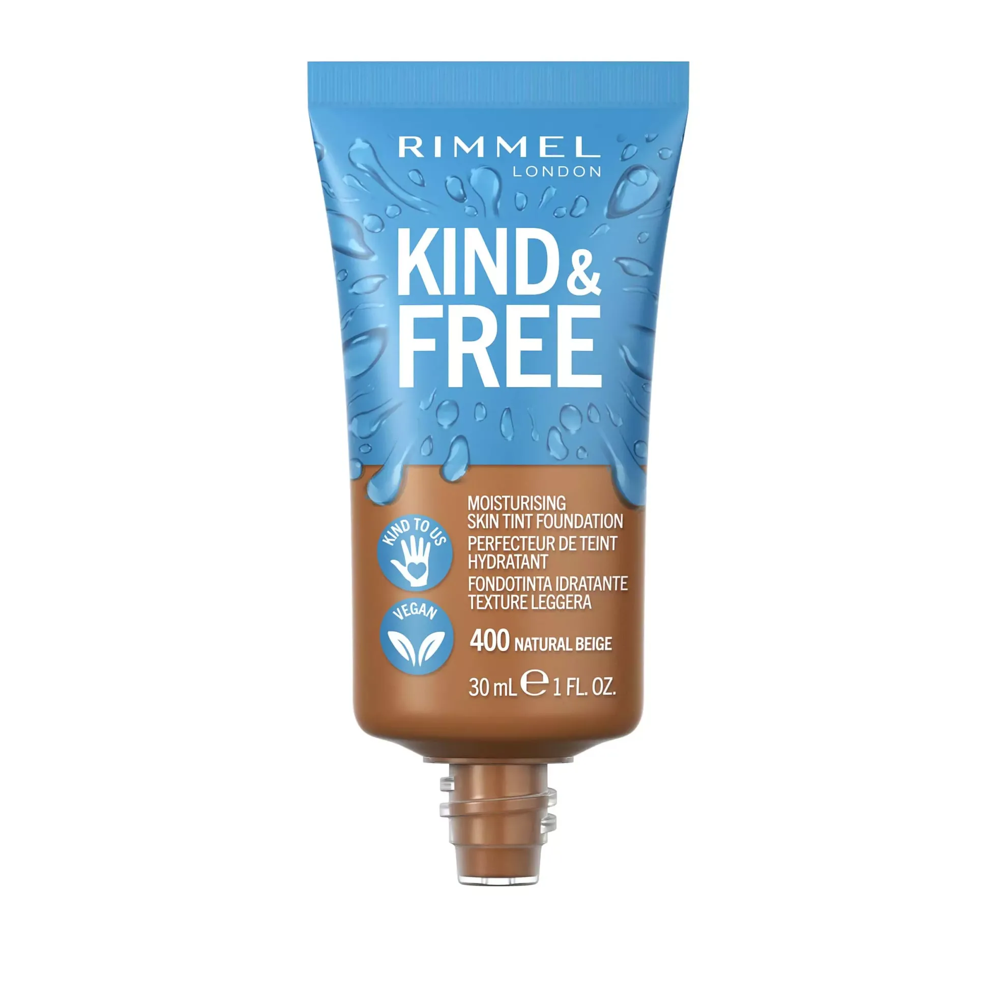 RimmelKind & Free Skin Tint Foundation Rose Vanilla 150