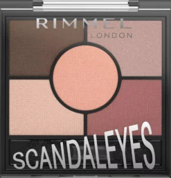 RimmelScandaleyes 7 Pan Palette Eyeshadow 003 Rose Quartz