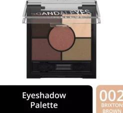 RimmelScandaleyes 6 Pan Palette Eyeshadow 002 Brixton Brown