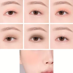 rom&nd Bare Layer Palette 01 Apricot Mood