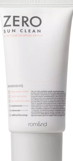 rom&nd Zero Sun Clean 02 Tone Up