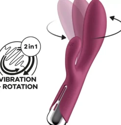 Satisfyer Spinning Rabbit 1 Red