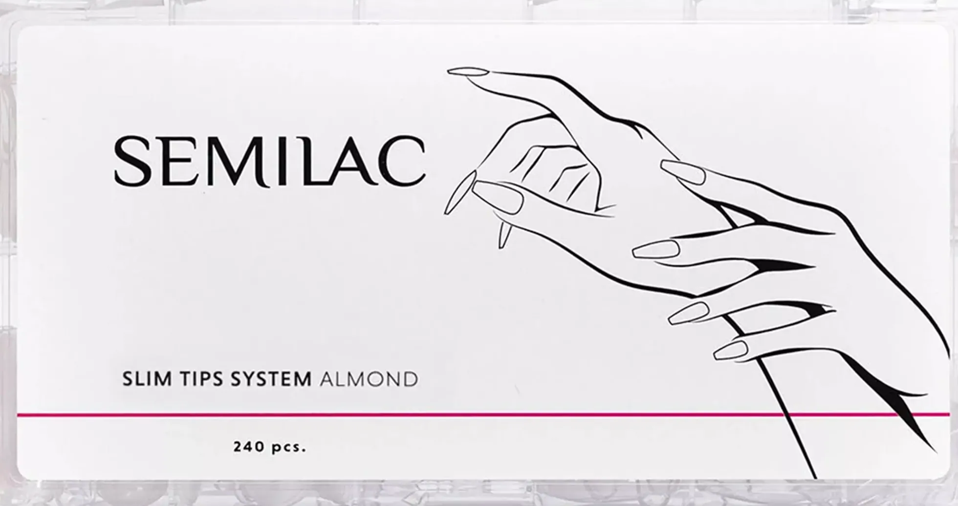 SEMILAC Slim Tips System Almond