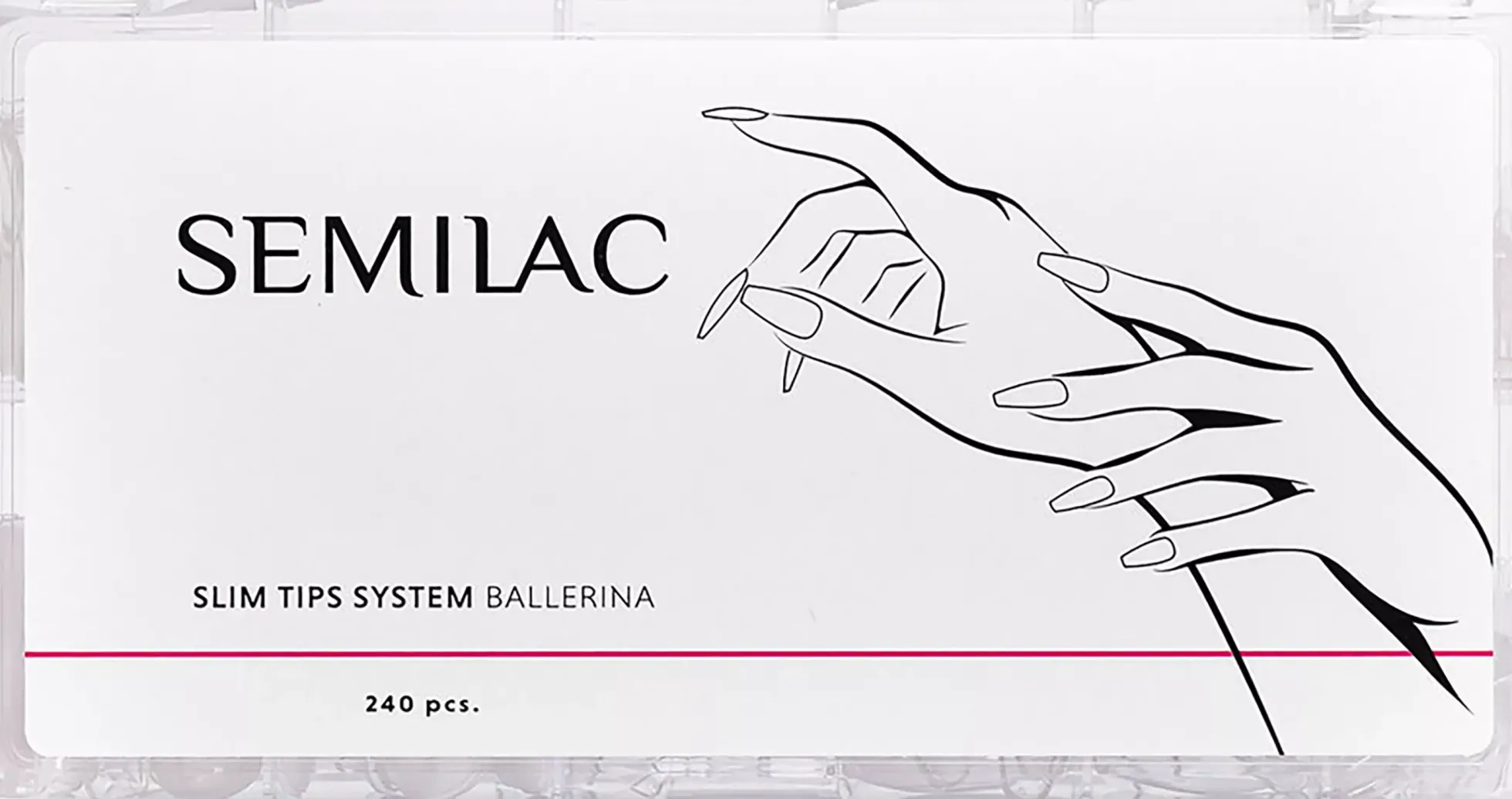 SEMILAC Slim Tips System Ballerina
