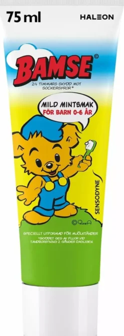 Sensodyne Bamse Kids Toothpaste 75 ml