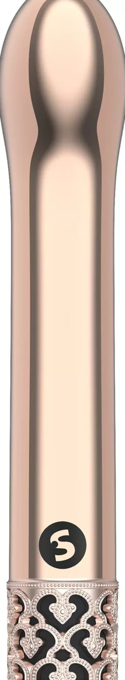 ShotsRoyal Gems Jewel Rechargeable ABS Bullet Rose Gold
