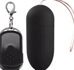 ShotsShots Toys 10 Speed Remote Vibrating Egg Big Black