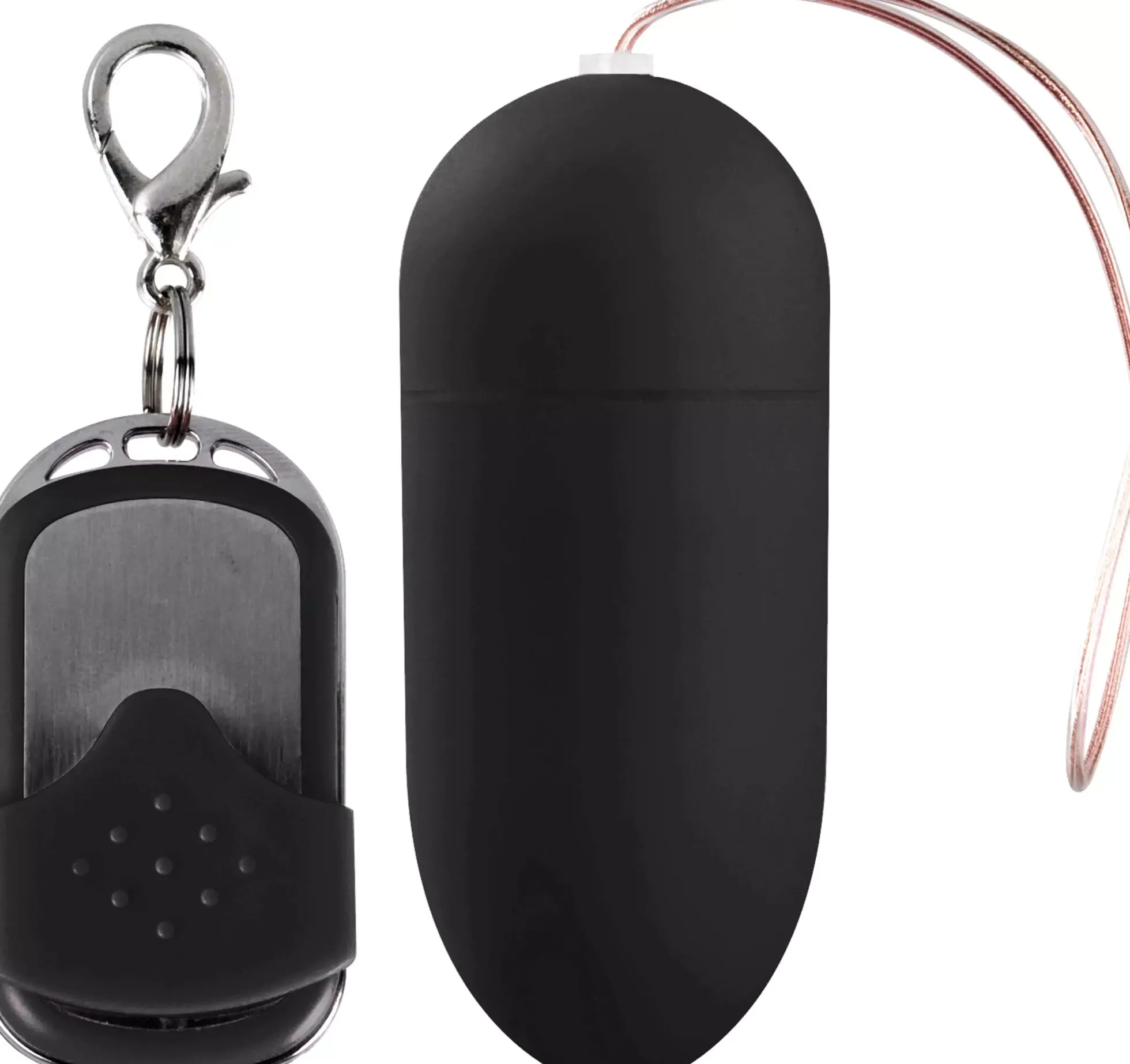 ShotsShots Toys 10 Speed Remote Vibrating Egg Big Black