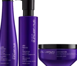 Shu Uemura Yubi Blonde Anti-Brass Purple Trio