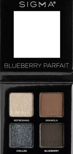 Sigma Beauty Eyeshadow Quad Blueberry Parfait