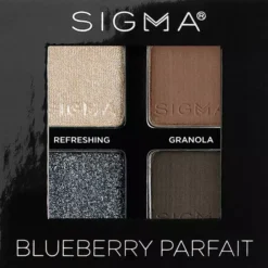 Sigma Beauty Eyeshadow Quad Blueberry Parfait