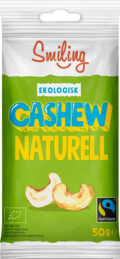Smiling Cashew Naturell 50 g