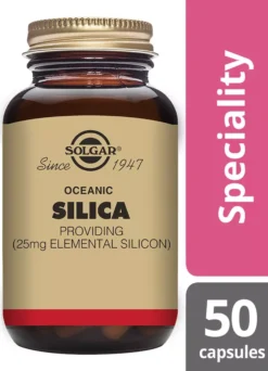 Solgar Oceanic Silica 25 mg Vegetable Capsules 50 st