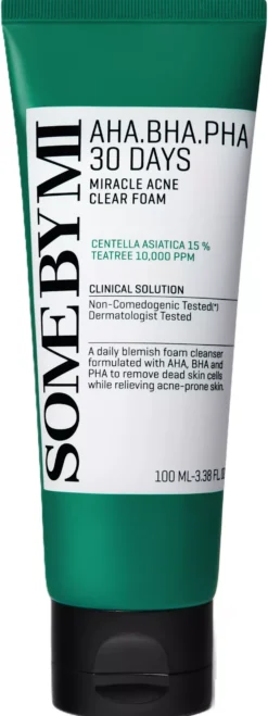 SOME BY MI Aha-Bha-Pha 30 Days Miracle Acne Clear Foam 100 st
