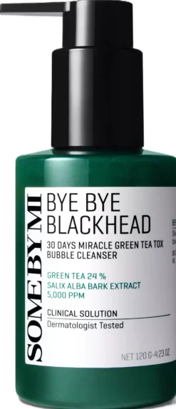 SOME BY MI Bye Bye Blackhead 30 Days Miracle Green Tea Tox Bubble Cleanser 120 st
