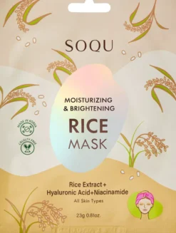 SOQU Rice Sheet Mask