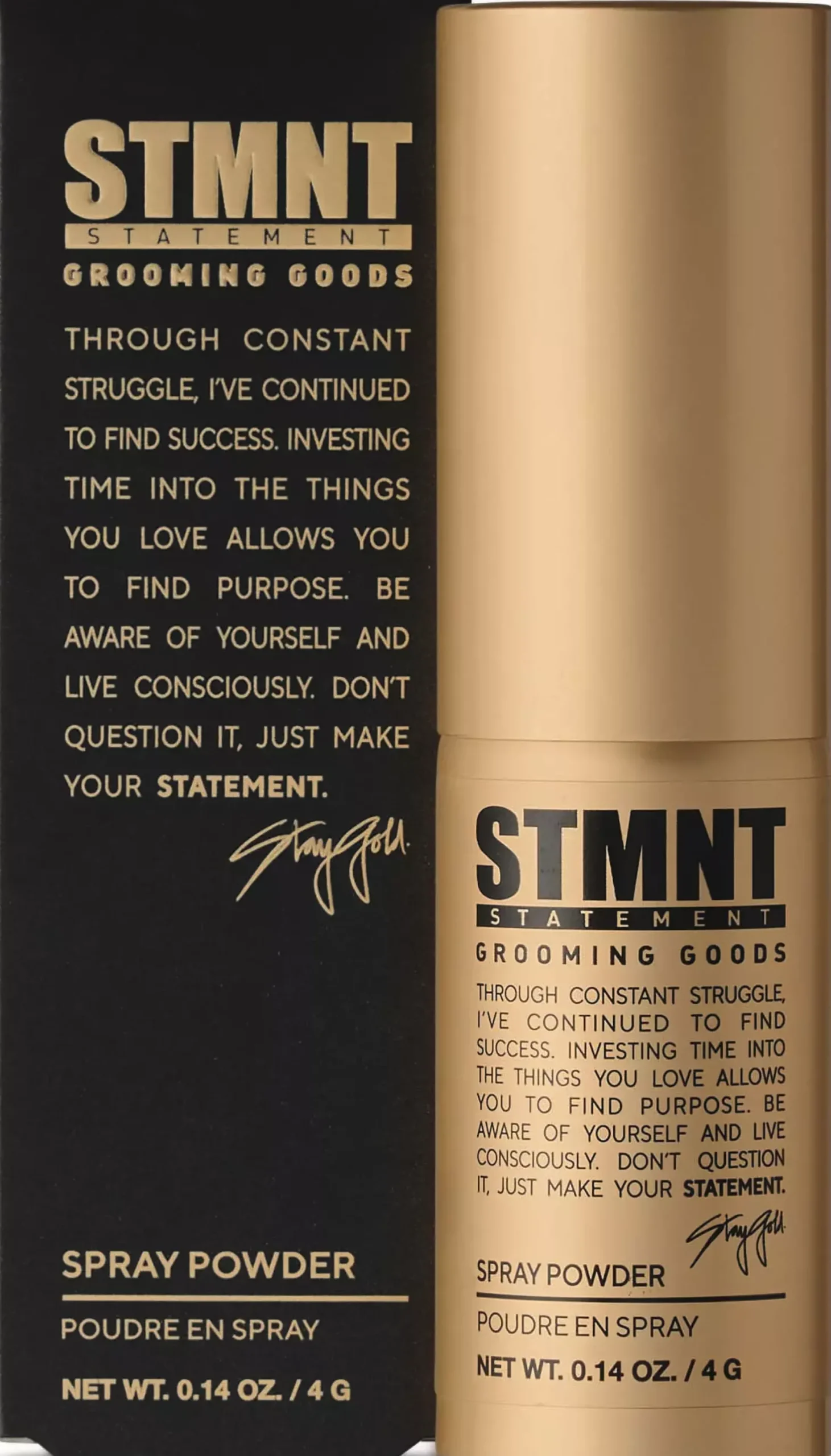 STMNT Grooming Goods Spray Powder Extra Matte Finish 4 g