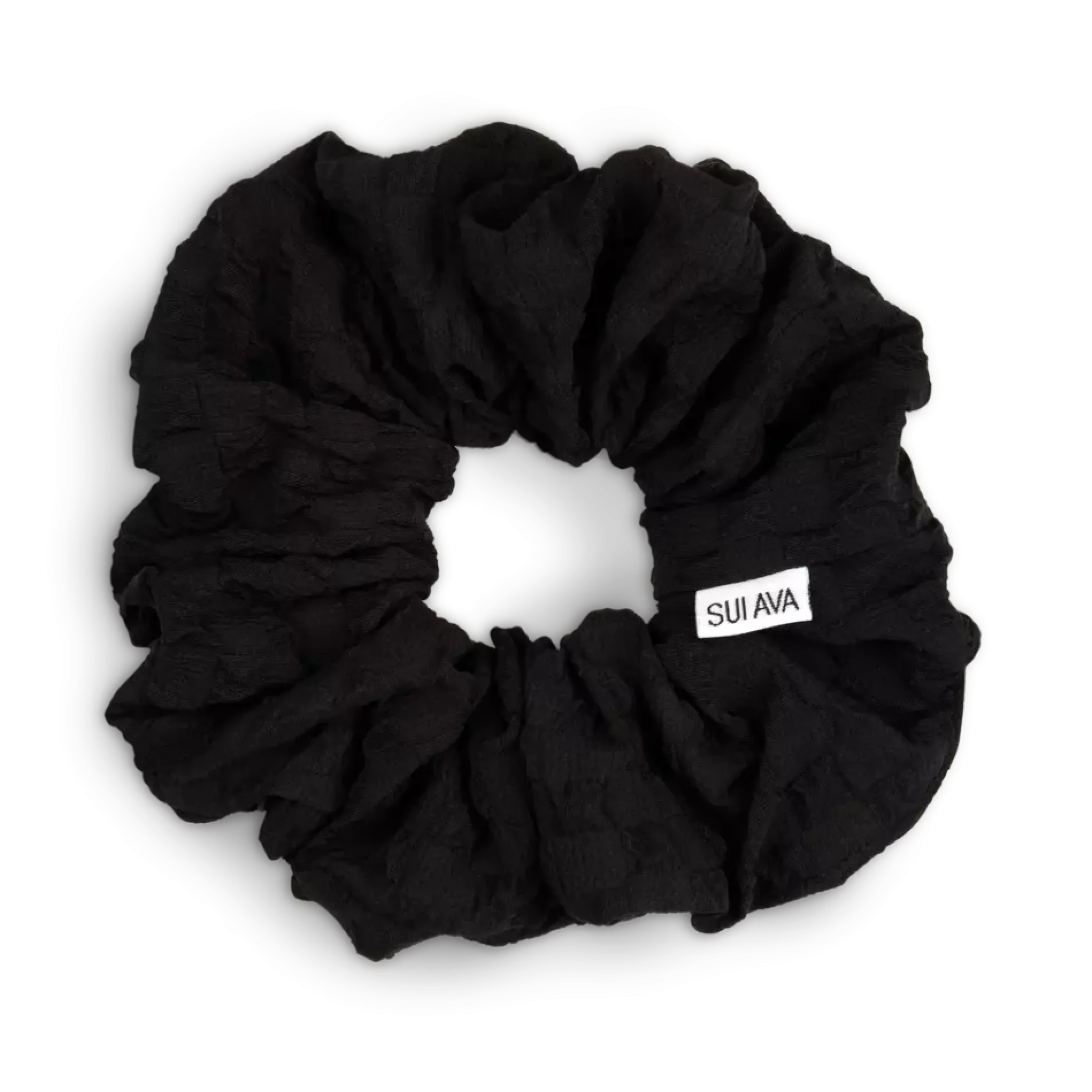 SUI AVA Daydream Scrunchie Black