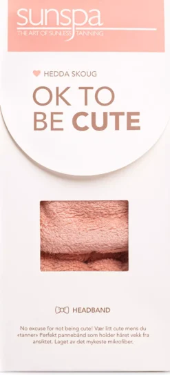 SunspaHedda Skoug X SunSpa OK To Be Cute Headband Rose