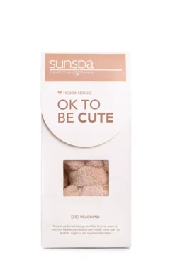 SunspaHedda Skoug X SunSpa OK To Be Cute Headband Beige