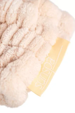 SunspaHedda Skoug X SunSpa OK To Be Cute Headband Beige