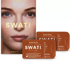 SWATI Cosmetics 1 Month Lenses Bronze