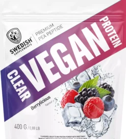 Swedish Supplements Clear Vegan Protein - Berrylicious 400 g