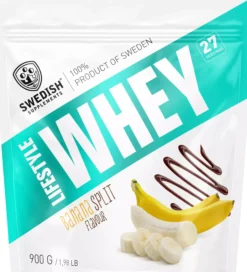 Swedish Supplements Lifestyle Whey Banana split 900 g