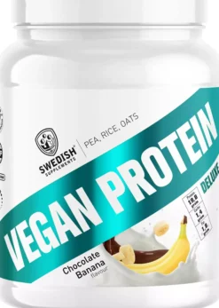 Swedish Supplements Vegan Protein Deluxe Chocolate Banana 700 g