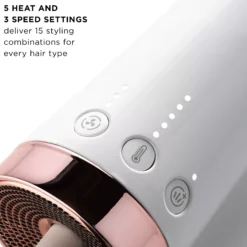 T3 AireBrush Duo Interchangeable Hot Air Blow Dry Brush