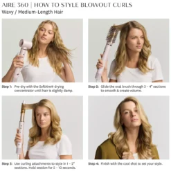 T3 Aire 360 Ceramic Air Styler Blowout Kit