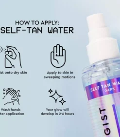 Tanologist Self-Tan Water Dark
