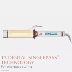 T3 BodyWaver 44 mm Professional Ceramic Styling Iron for Waves and Volume