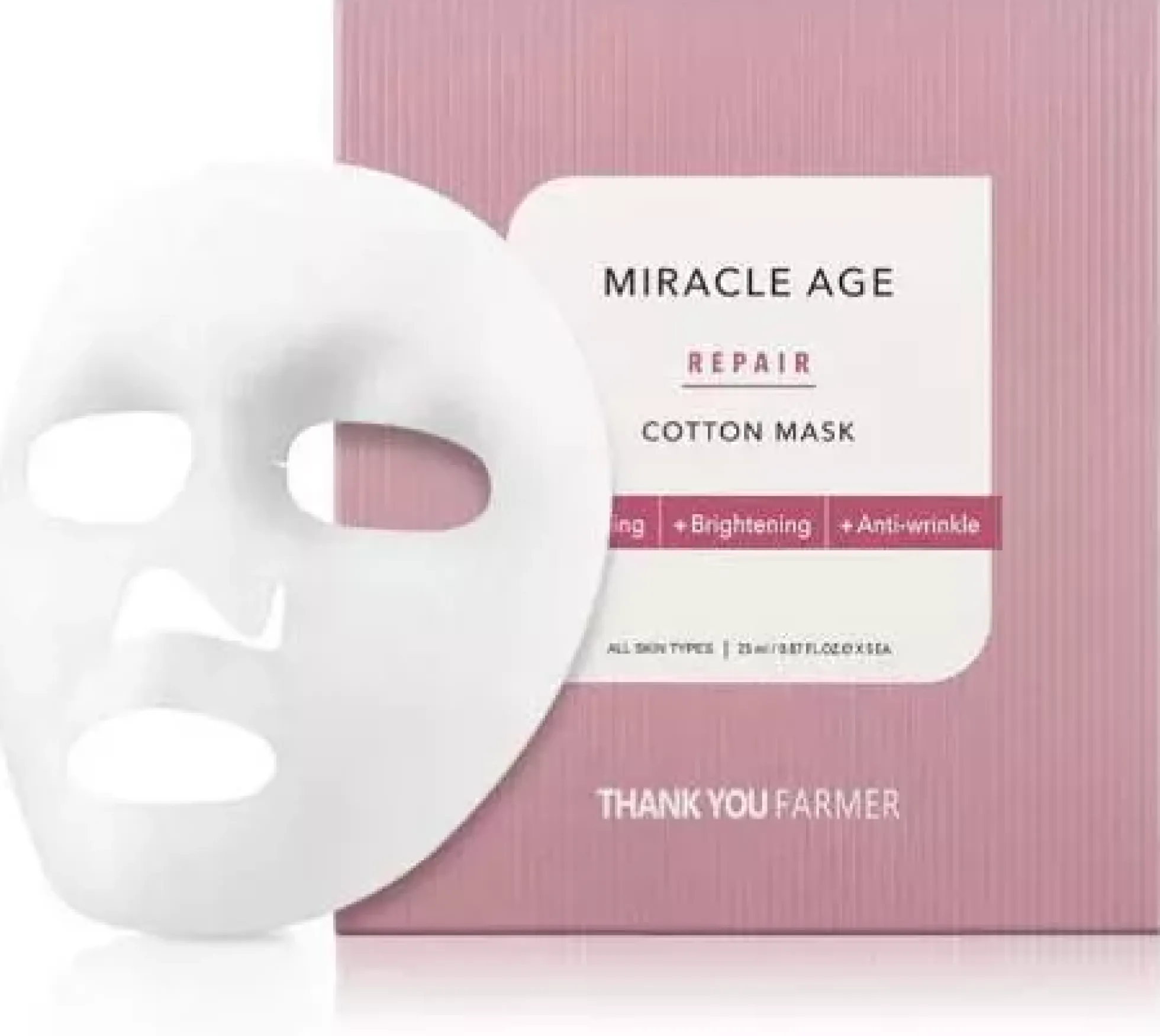 Thank You Farmer Miracle Age Repair Cotton Mask 1Pc 25 ml