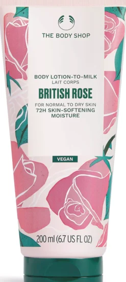 The Body ShopBritish Rose Body Lotion-To-Milk 200 ml