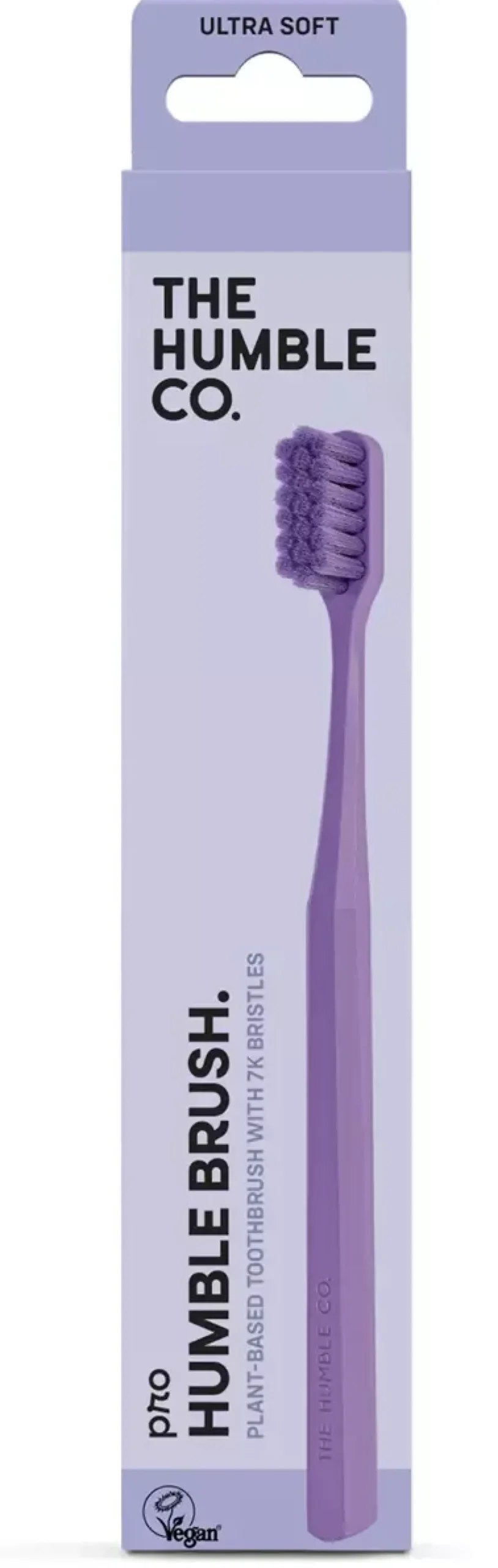 The Humble Co. Brush Plant-based - 7k bristles - Ultra soft Purple