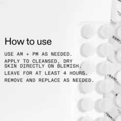 The Inkey List Hydrocolloid Invisible Pimple Patches 22 st