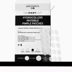 The Inkey List Hydrocolloid Invisible Pimple Patches 22 st