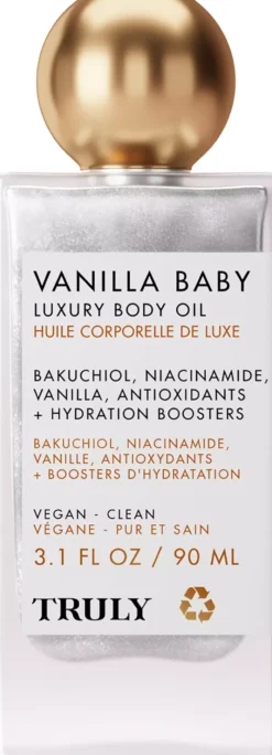 Truly Vanilla Baby Body Oil 90 ml