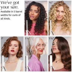 T3 SinglePass Curl 32 mm Professional Ceramic Curling Iron Graphite