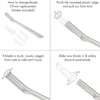 Tweezerman Facial Razor Replacement Blades