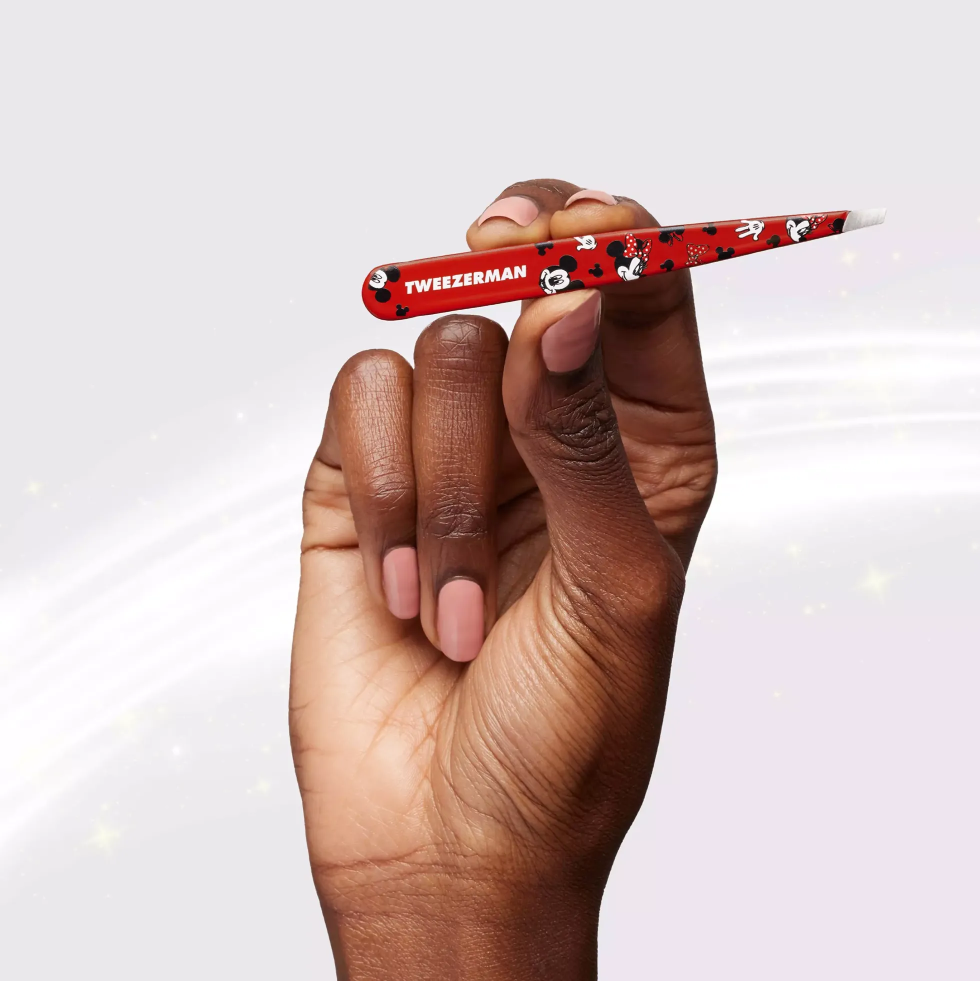 Tweezerman Mickey & Minnie Mouse We Got Ears Slant Tweezer