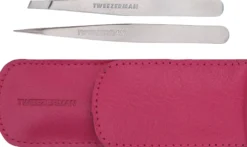 Tweezerman Petite Tweeze Set Pink Case