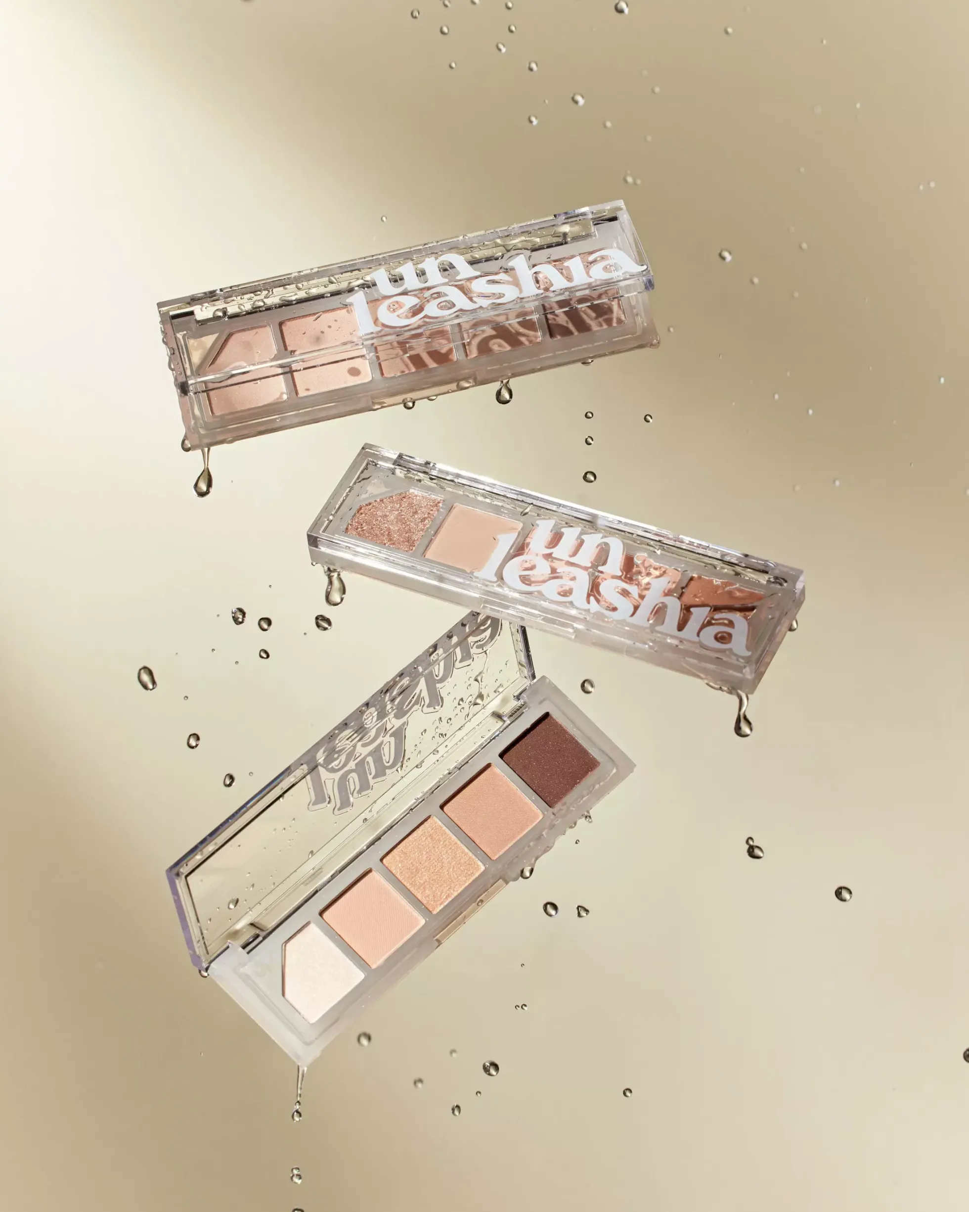 Unleashia Mood Shower Eye Palette No.3 Nude Shower