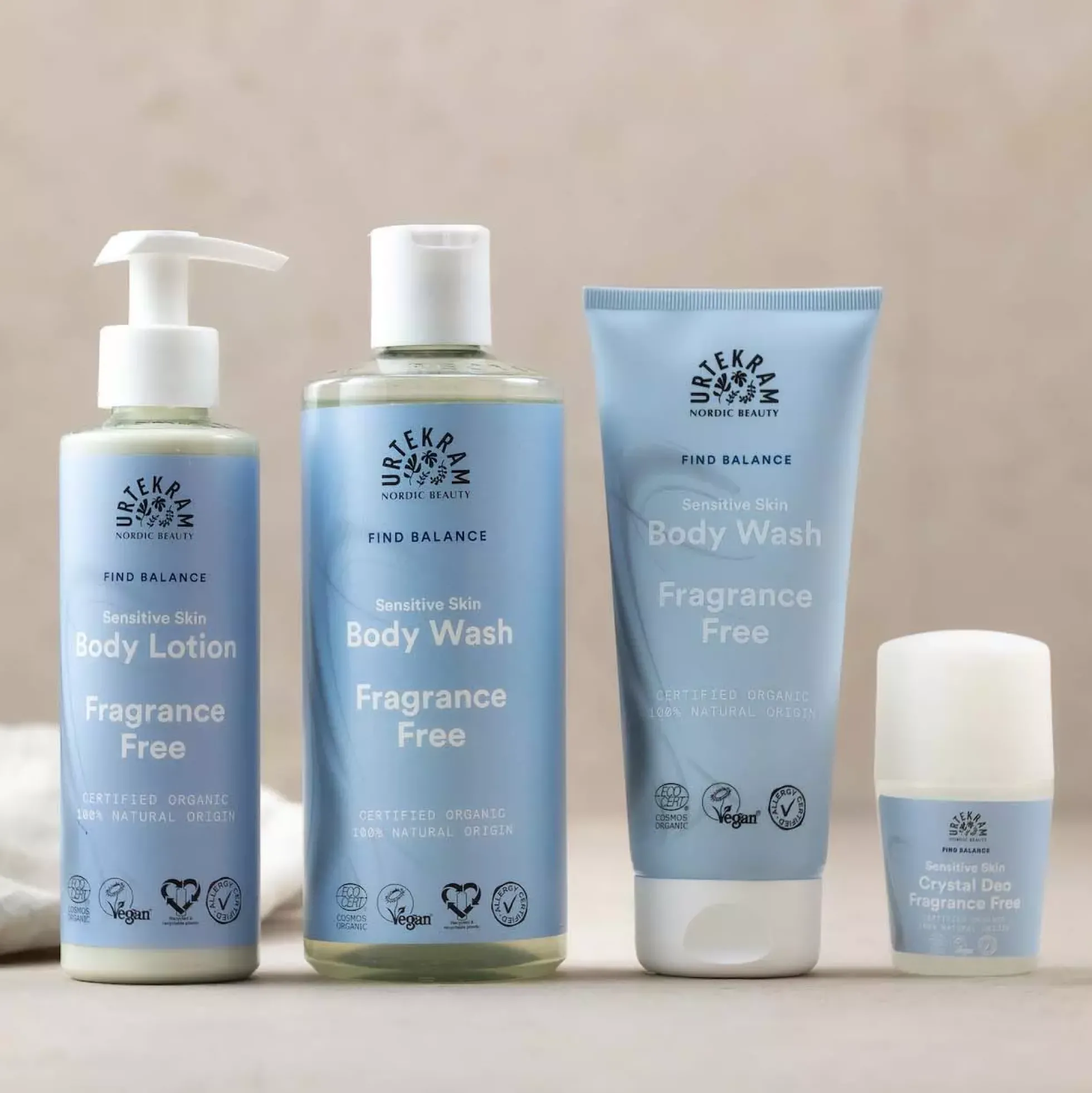 UrtekramFragrance Free Body Wash 200 ml