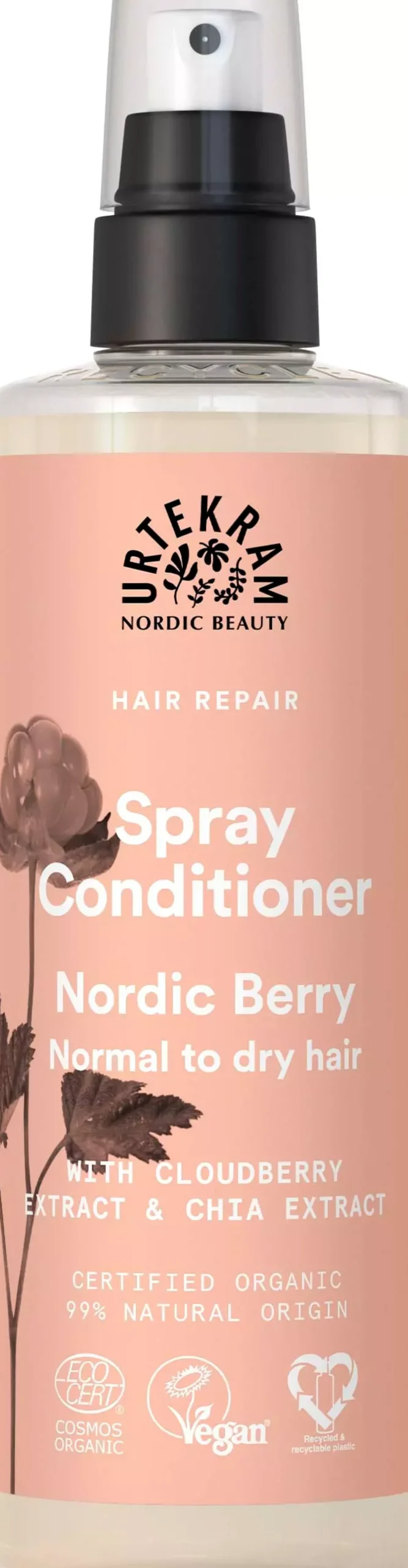 UrtekramNordic Berry Spray Conditioner Normal/Dry 250 ml