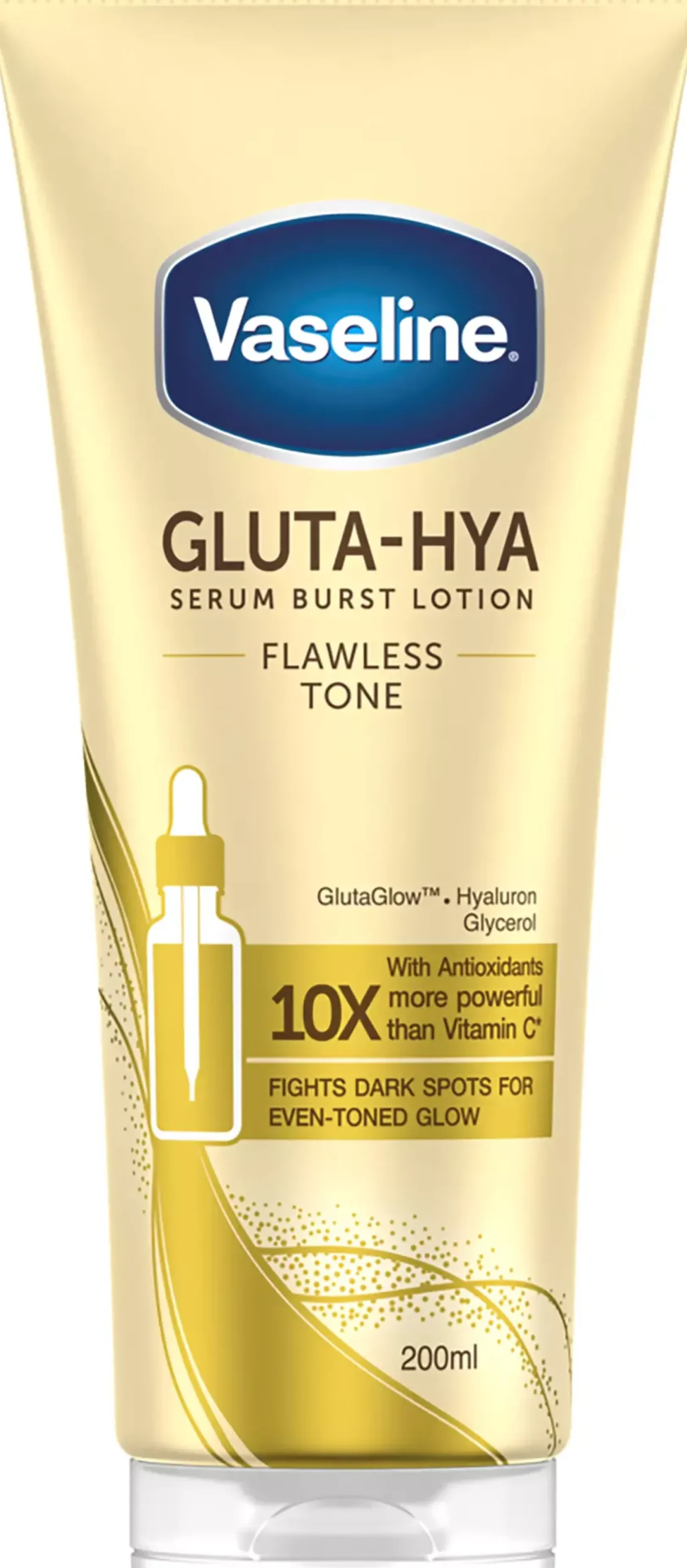 Vaseline Gluta Hya Flawless Tone Body Serum 200 ml