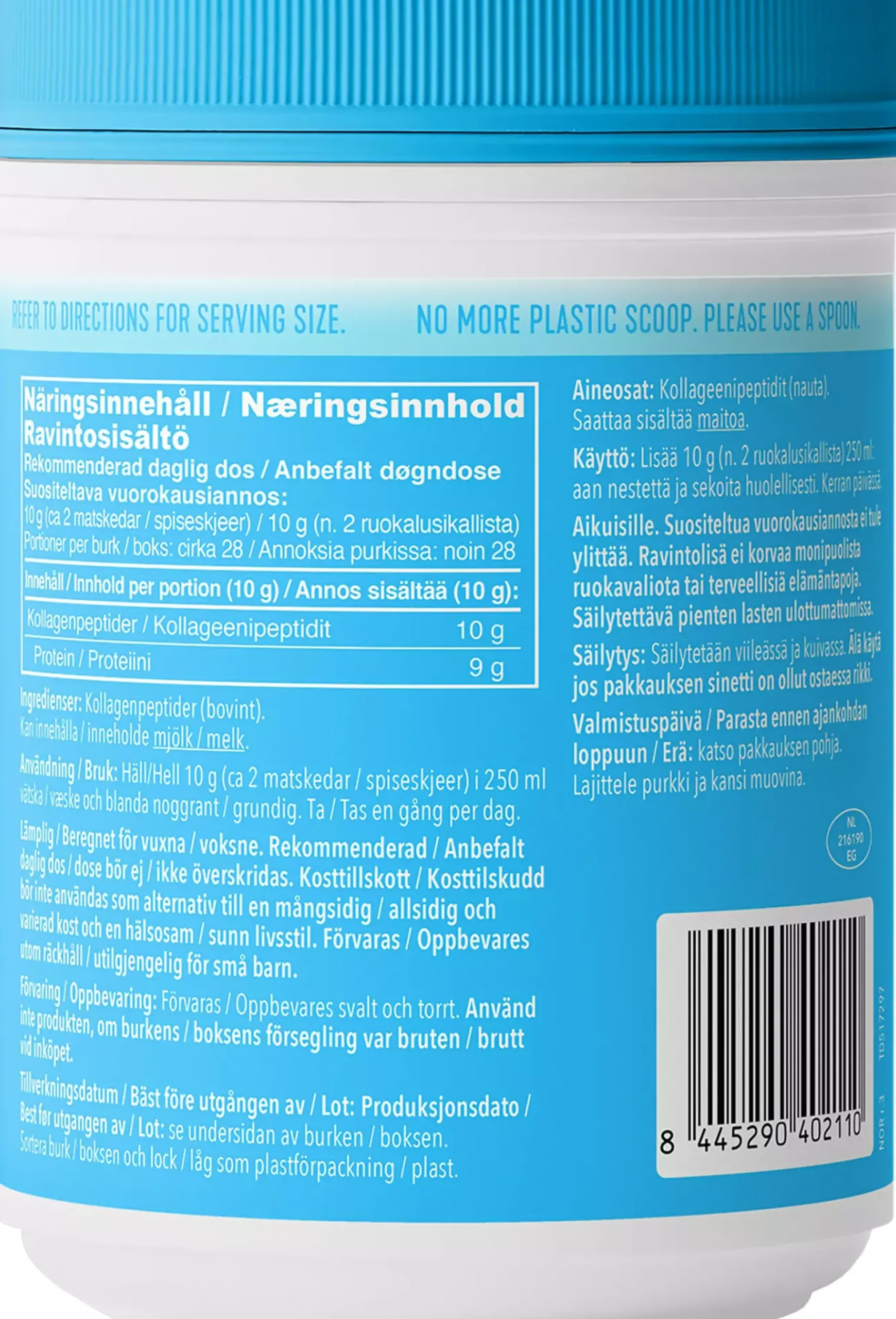 Vital Proteins Collagen Peptides 284 g